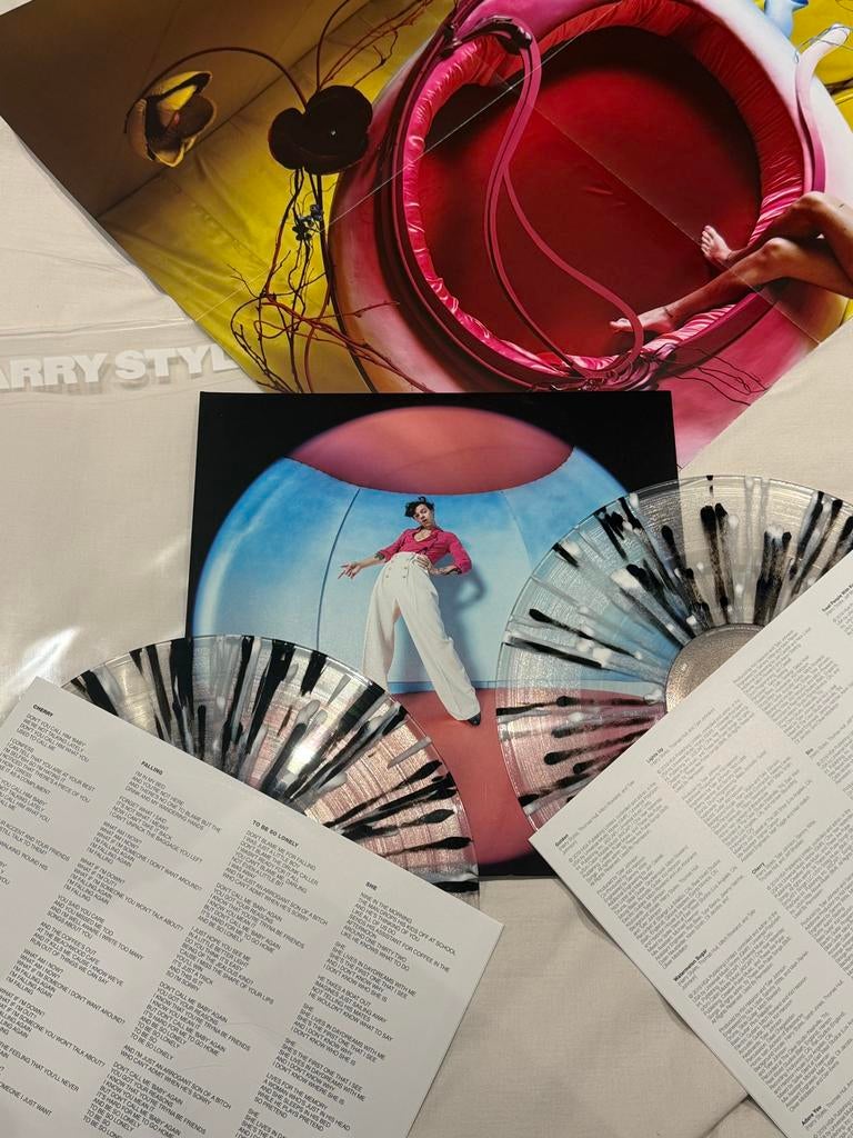 Harry Styles Fine Line splatter, Ophalen of Verzenden, Zo goed als nieuw, 12 inch