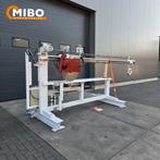 Harwi portaalzaag 210mm zaaghoogte sandwichpanelen ***, 70 mm of meer, Ophalen of Verzenden, Zo goed als nieuw, Harwi zaagmachine graule stroman sandwichpanelen zaagtafel