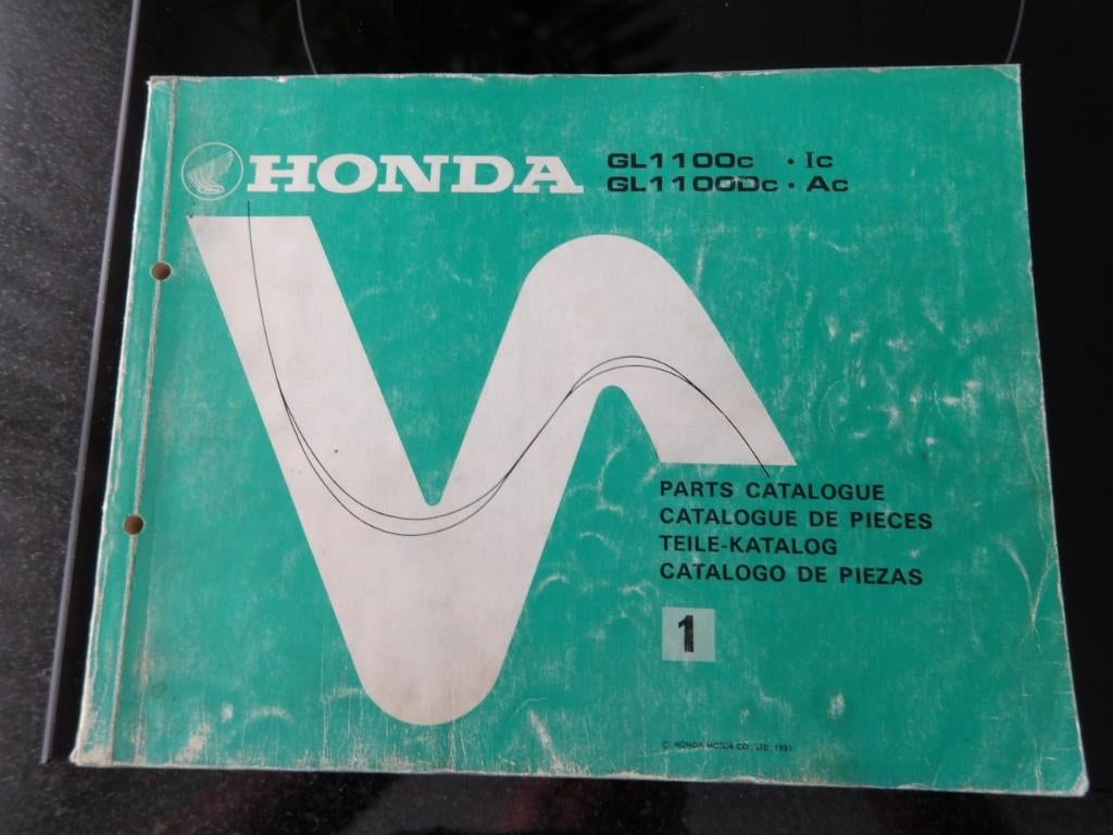 Origineel werkplaatshandboek Honda GL1100 Goldwing, Motoren, Handleidingen en Instructieboekjes, Verzenden, Honda
