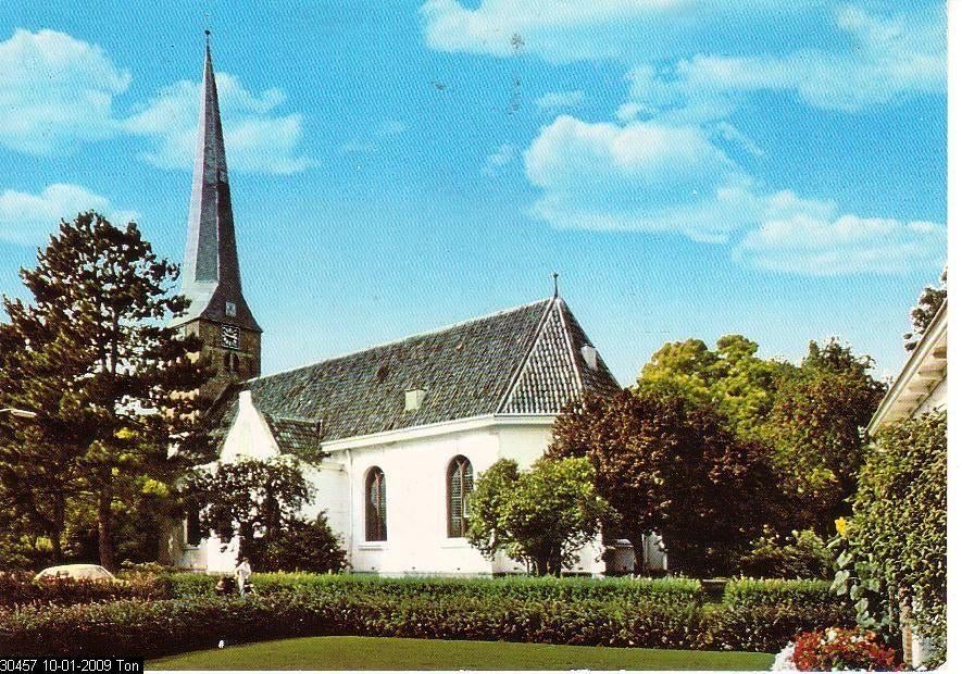Ansichtkaart	Zuidhorn	NH kerk, Verzenden, 1960 tot 1980, Gelopen, Groningen
