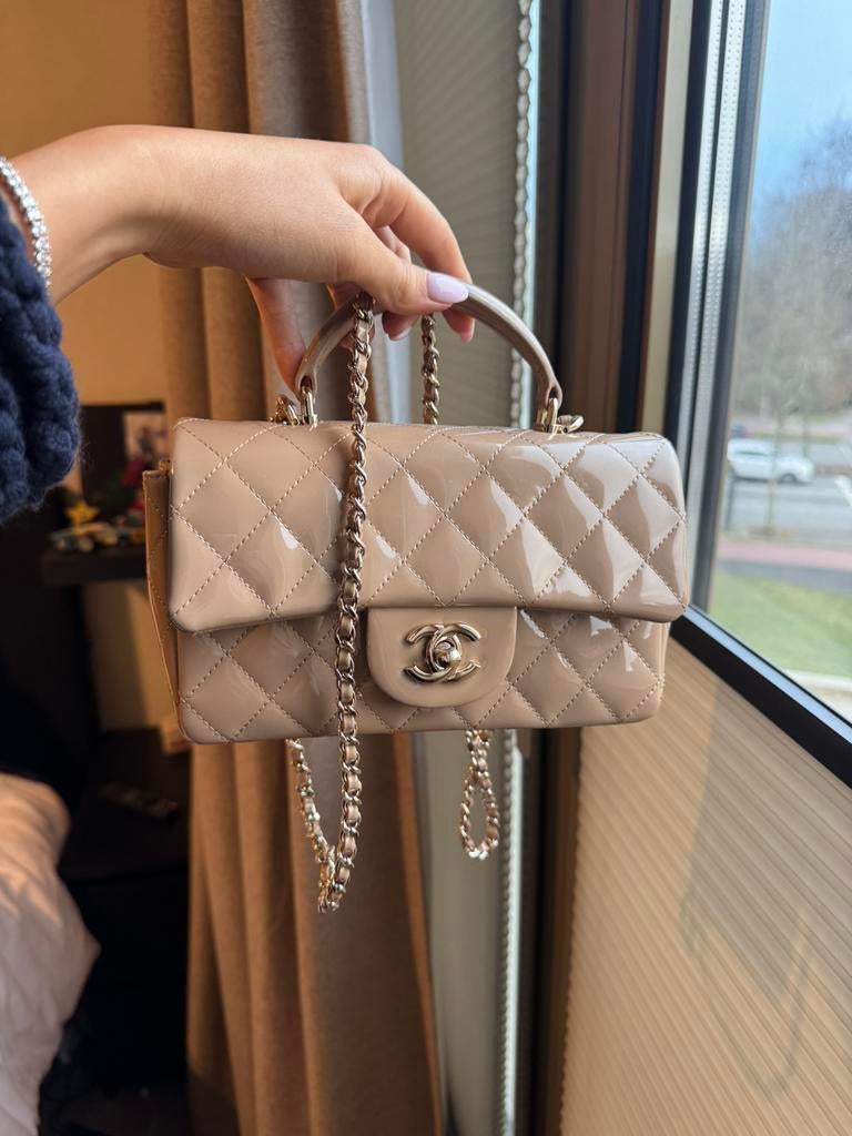 Top handle bag, Ophalen of Verzenden, Zo goed als nieuw