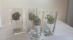 4 Grolsch bierglazen Skûtsjesilen, Ophalen of Verzenden, Zo goed als nieuw, Glas of Glazen, Overige merken