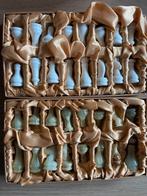 Schaakset marmer en onyx, Antiek en Kunst, Antiek | Porselein, Ophalen of Verzenden