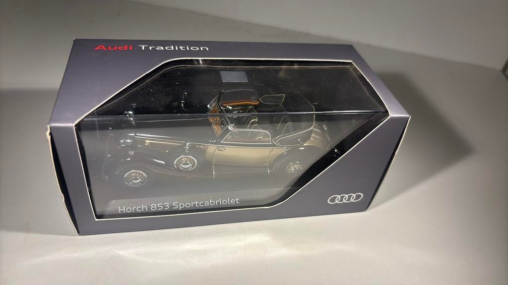 Horch 853 sportcabriolet minichamps 1.43, Hobby en Vrije tijd, Modelauto's | 1:43, Auto, Ophalen of Verzenden, MiniChamps, A