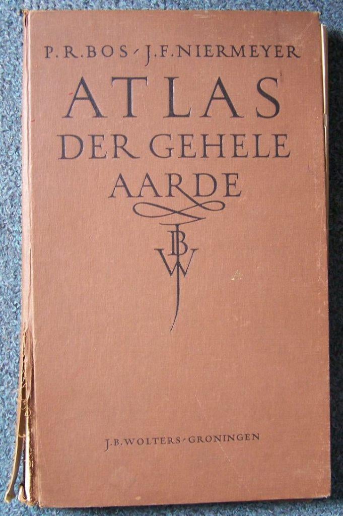 Bos Atlas 1956, Boeken, Atlassen en Landkaarten, Gelezen, Bosatlas, Ophalen of Verzenden, 1800 tot 2000