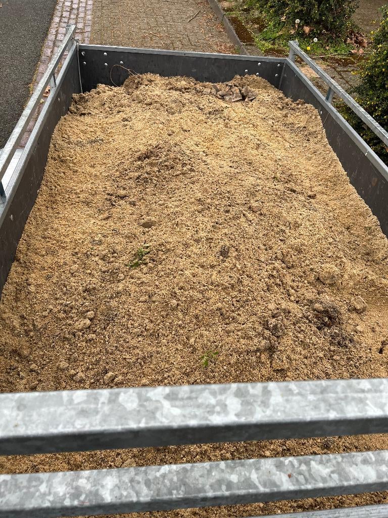 Zand gratis, Tuin en Terras, Ophalen, Ophoogzand