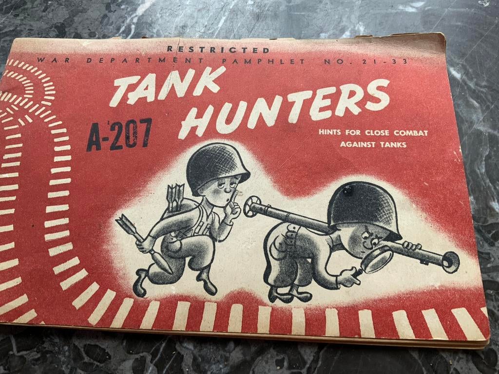 Tank Hunters US Voorschrift Oorlog Pacific, Verzamelen, Militaria | Tweede Wereldoorlog, Ophalen of Verzenden, Landmacht, Amerika