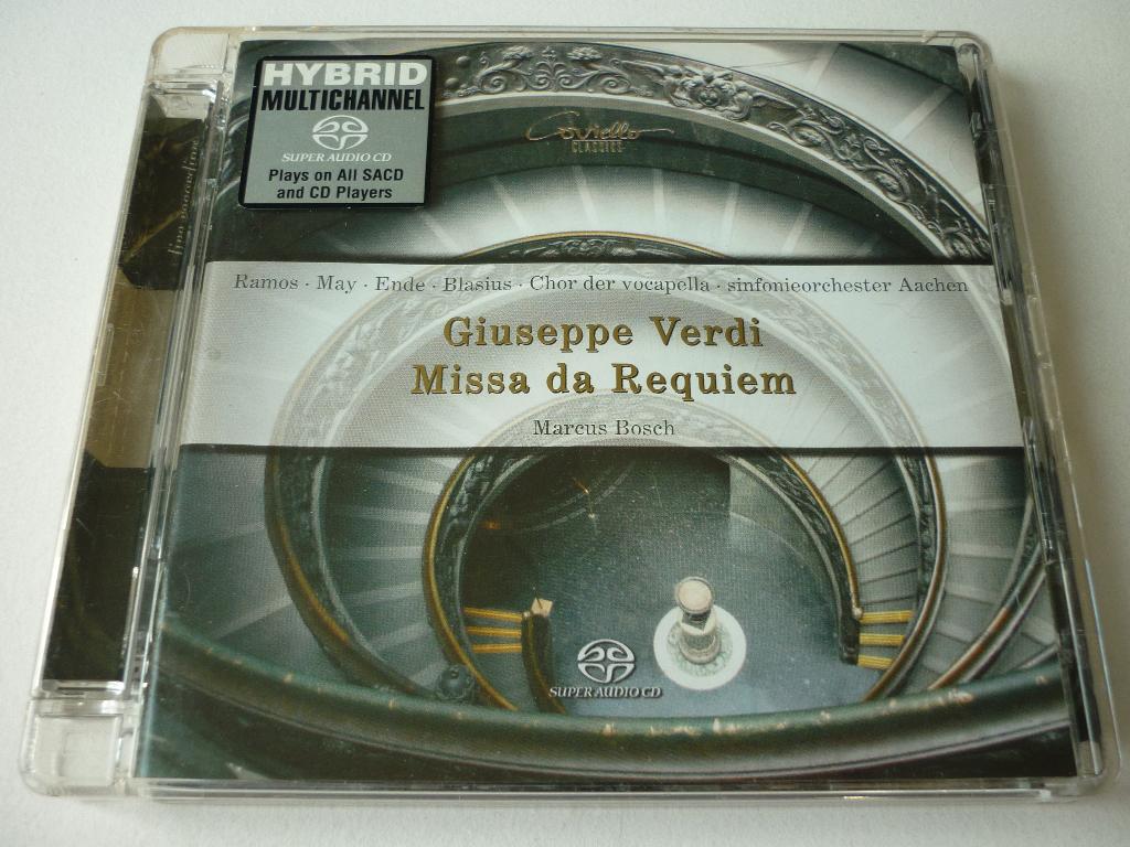 Verdi / Ramos, May, Ende, Bosch – Missa da Requiem (SACD), Ophalen of Verzenden, Barok, Gebruikt, Overige typen