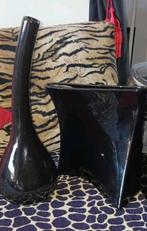 Vazen set zwart, Ophalen of Verzenden, Zwart, Glas, Minder dan 50 cm