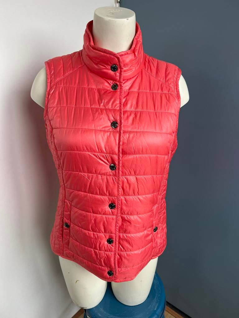 Gerry weber roze bodywarmer 40 zalmroze, Kleding | Dames, Bodywarmers, Maat 38/40 (M), Ophalen of Verzenden, Zo goed als nieuw