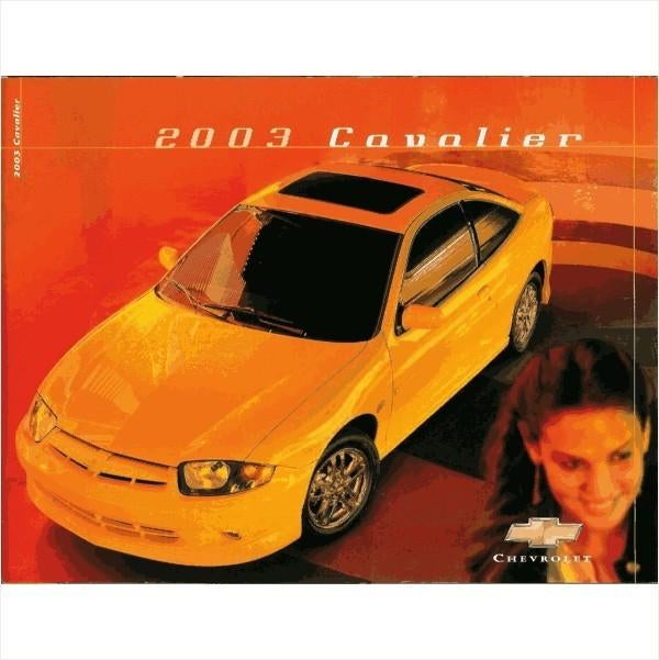 Chevrolet Cavalier Brochure 2003 #1 Engels, Ophalen of Verzenden, Gelezen, Chevrolet