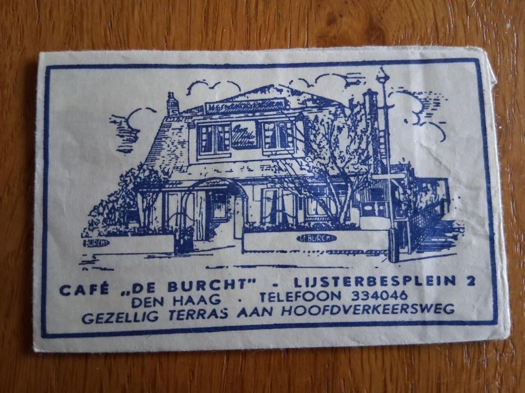 Suikerzakje #500 De Burcht Den Haag, Verzenden, Nederland