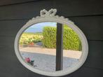 Brocante spiegel, Ophalen of Verzenden, Ovaal, Minder dan 50 cm