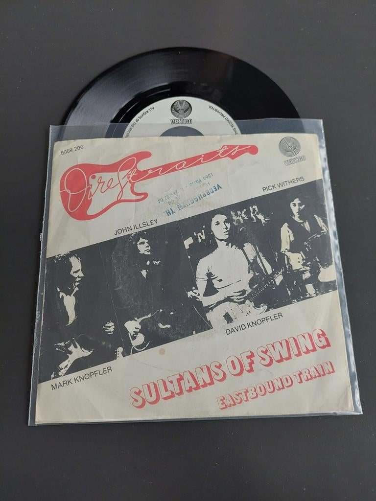 Dire Straits sultans of swing, Cd's en Dvd's, Vinyl Singles, Ophalen of Verzenden, Gebruikt, 7 inch, Single