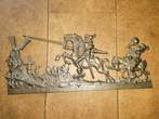 Muurdecoratie Don Quichotte DRU gietijzer, Ophalen of Verzenden, Gebruikt