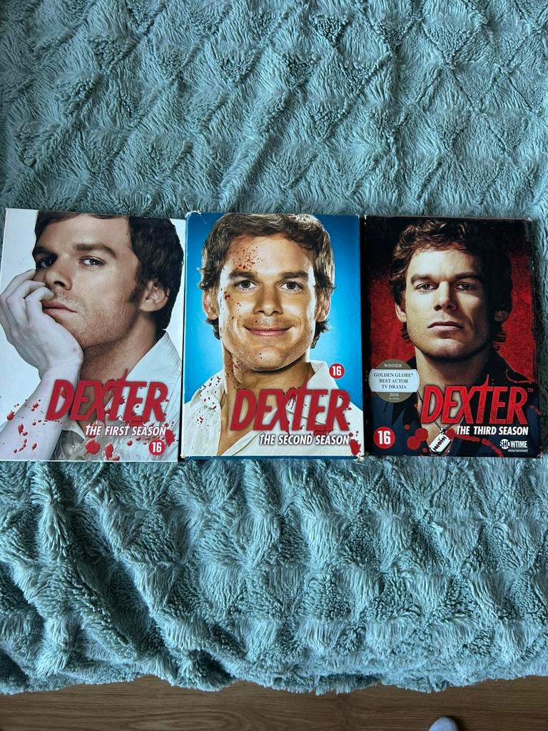 Dexter seizoen 1, 2 en 3, Vanaf 16 jaar, Boxset, Ophalen of Verzenden, Zo goed als nieuw