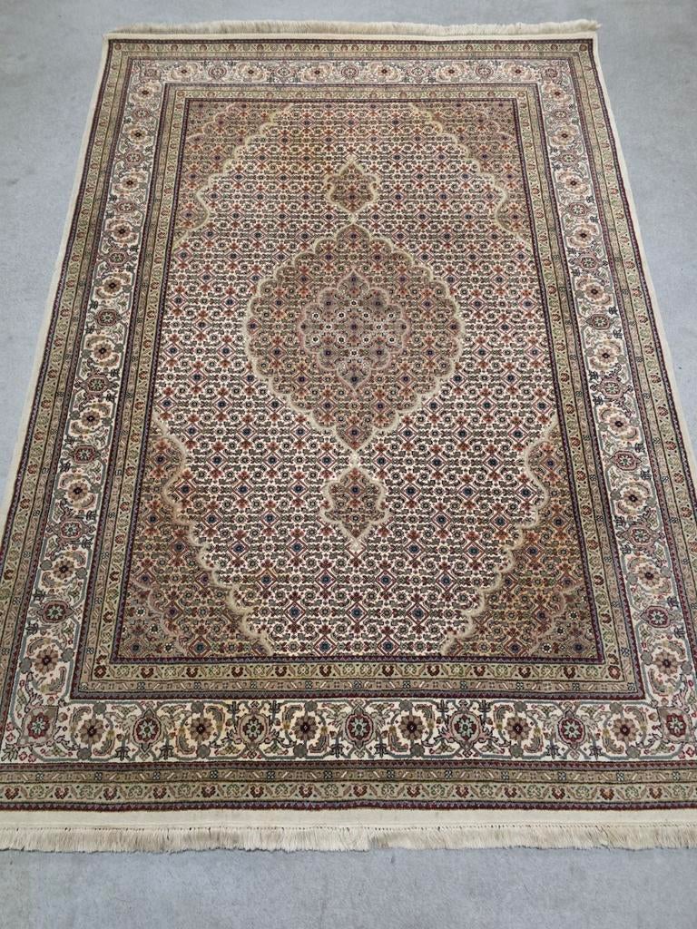 243x174 Beige Rood Handgeknoopt Oosters Bidjar Licht, Crème, Na, Na, 150 tot 200 cm