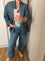 LaSalle Amsterdam Jeansblauw kimono maat s/m, Kleding | Dames, Ophalen of Verzenden, Zo goed als nieuw
