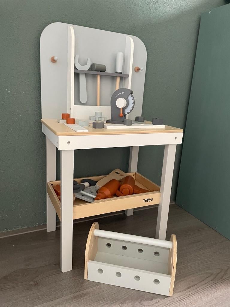 Tryco Houten Werkbank, Ophalen, Zo goed als nieuw, Bouwen