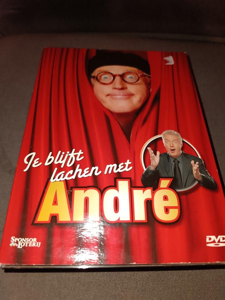 Je blijft lachen met Andre - 6 dvd box, Cd's en Dvd's, Dvd's | Cabaret en Sketches, Alle leeftijden, Ophalen of Verzenden, Zo goed als nieuw