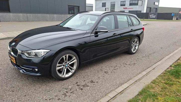 BMW 3-Serie 320d 190pk 2018 Zwart, Auto's, BMW, Particulier, 3-Serie, ABS, Airbags, Airconditioning, Alarm, Bluetooth, Boordcomputer