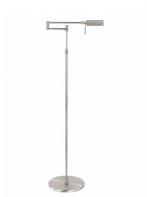 High Light Vloerlamp New Bari LED V41014.30 - Nikkel, Ophalen of Verzenden, Nieuw, Metaal, 100 tot 150 cm