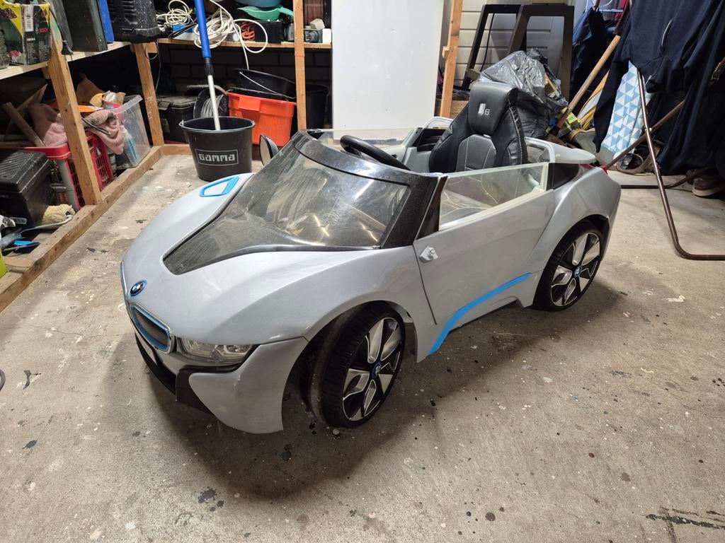Elektrische kinderauto BMW met nieuwe accu, Ophalen
