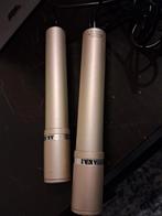 2x Akai Dynamic Microfoon ADM-20 - Vintage Microfoons, Ophalen of Verzenden, Gebruikt, Overige typen