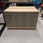 2 x grote ladekasten / school kasten, Ophalen, Gebruikt, 50 tot 100 cm, Minder dan 100 cm
