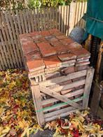 Lot antieke terracotta tegels Voor info BELLEN 0474220705, Ophalen