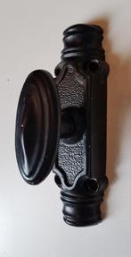 Espagnolet (giet)ijzer zwart gelakt, Ophalen of Verzenden, Gebruikt, 100 tot 250 mm, Overige typen