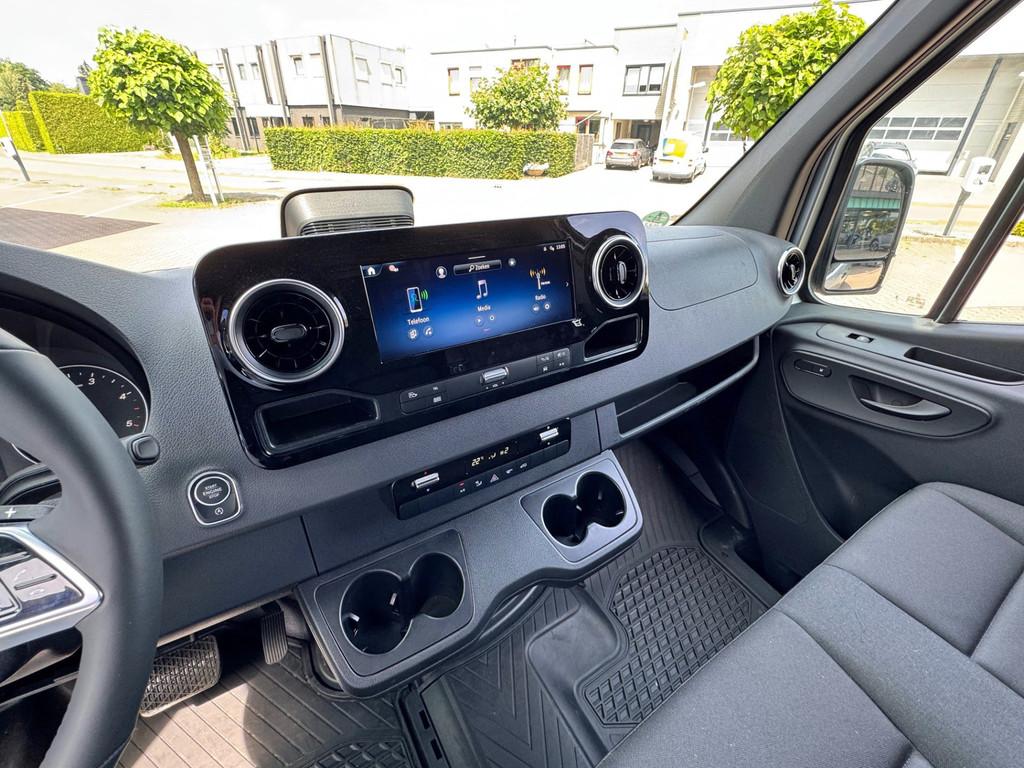Mercedes-Benz Sprinter 317 L2H2 2x Schuifdeur Alarm kl3 Adap, Automaat, Zwart, 4 cilinders, Bedrijf
