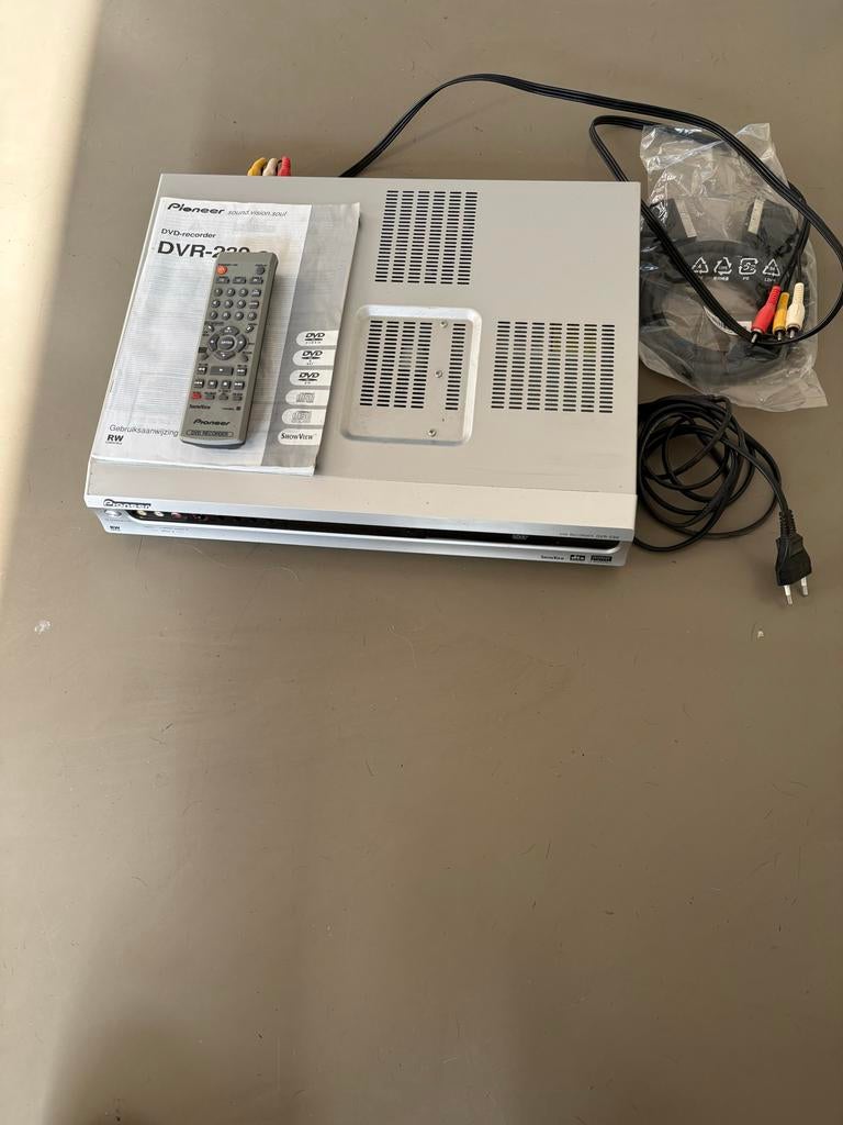 Pioneer DVD Speler DVR-220 met afstandsbediening, Ophalen of Verzenden, Gebruikt