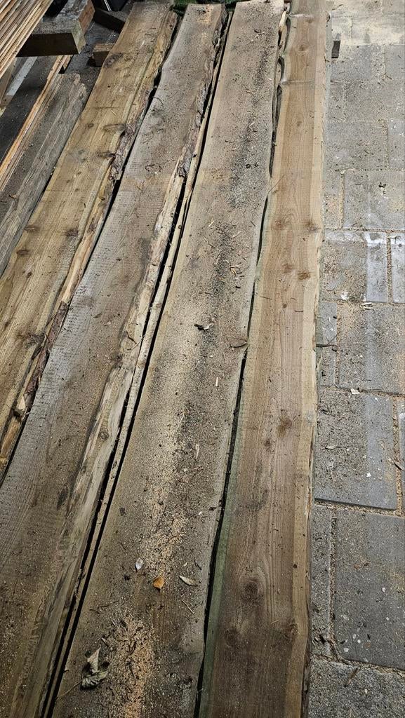 Douglas schaaldelen 400cm 13 stuks, Ophalen of Verzenden, Nieuw, 250 cm of meer, Planken