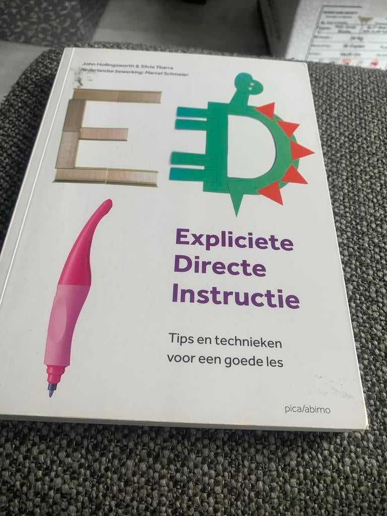 Expliciete Directe Instructie: Tips en technieken, Boeken, Ophalen of Verzenden, Gamma, Zo goed als nieuw, Overige niveaus