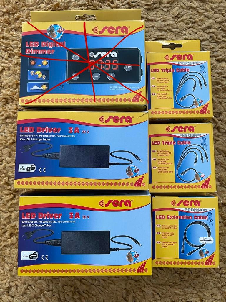 Divsere Sera Led producten, Ophalen of Verzenden, Zo goed als nieuw, Verlichting of Verwarming