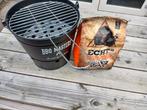 Bbq emmer by nordlander met briketten  nieuw, Tuin en Terras, Houtskoolbarbecues, Ophalen of Verzenden, Nieuw