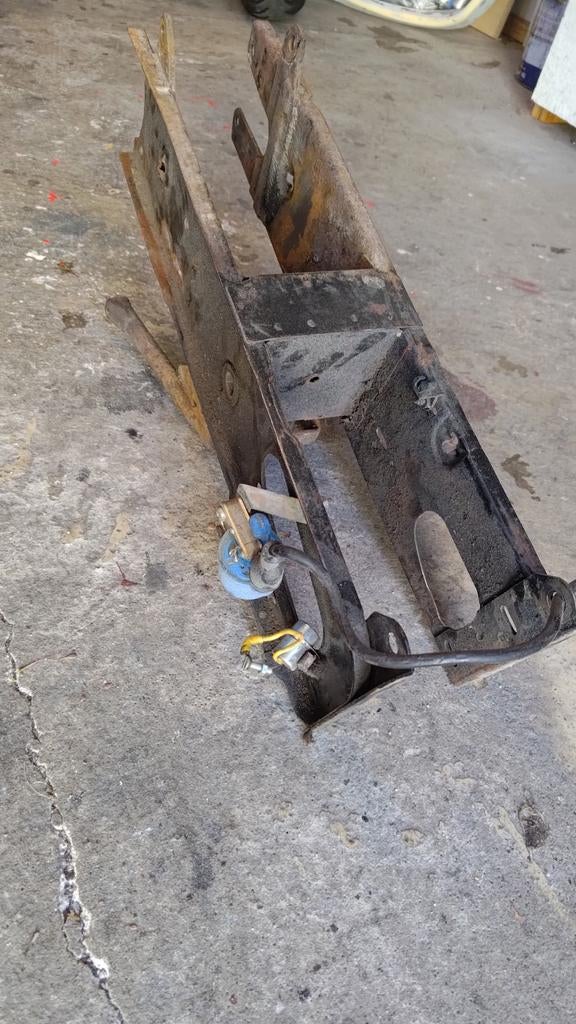 Standaard citta achterbrug met bok., Fietsen en Brommers, Ophalen, Gebruikt, Frame, Gilera citta