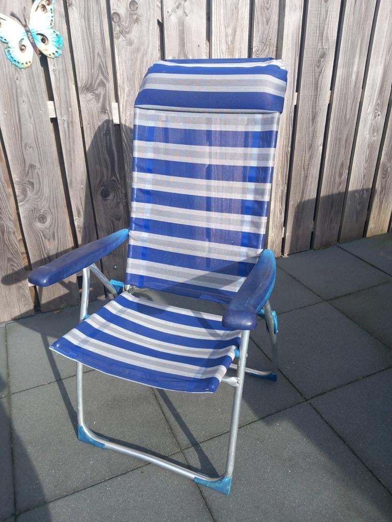 Tuinstoel, Tuin en Terras, Ophalen, Overige materialen, Verstelbaar