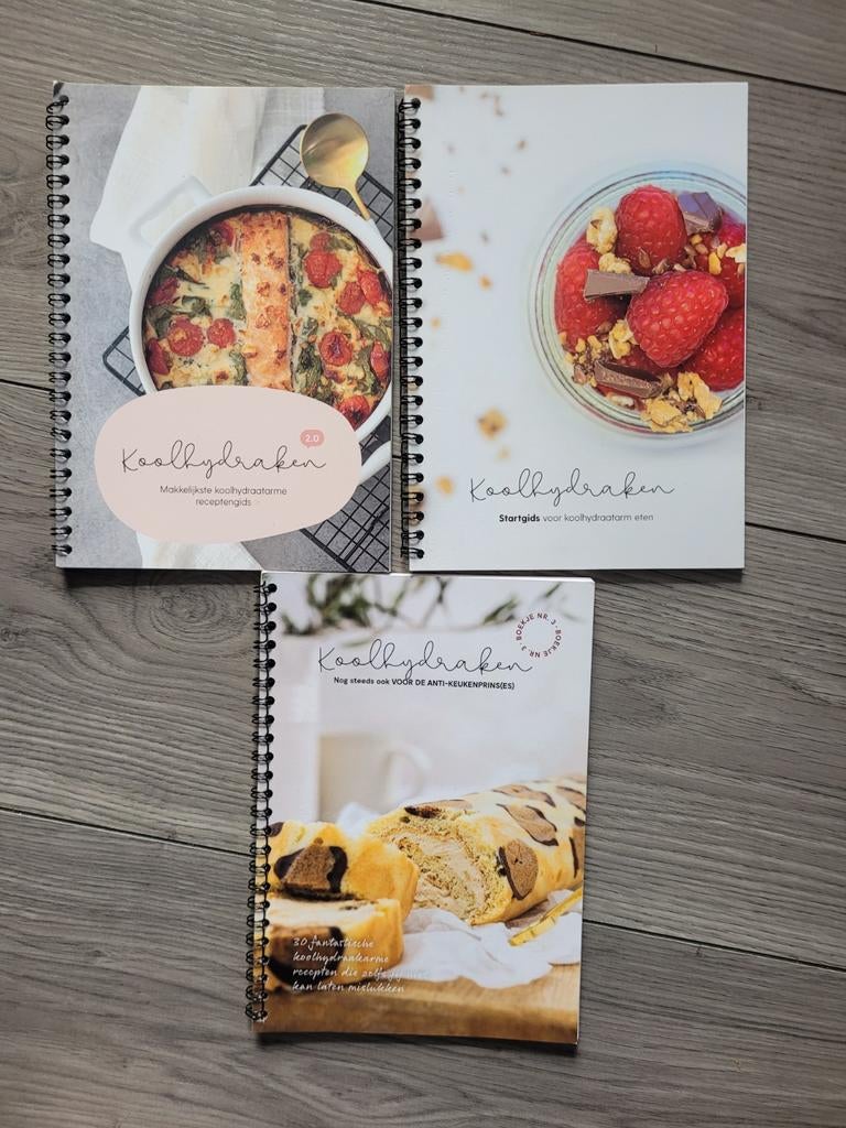 Koolhydraken kookboeken set, Boeken, Kookboeken, Ophalen of Verzenden