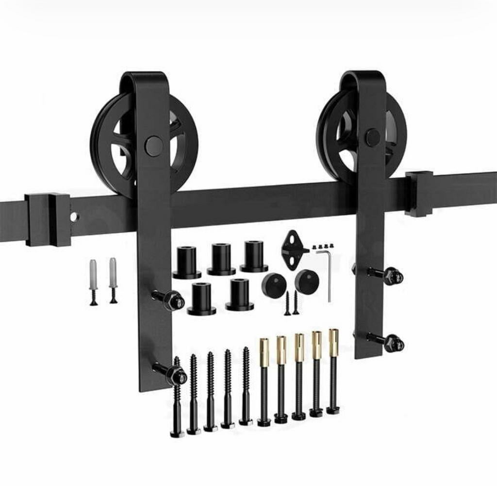 Loftdeur Schuifdeursysteem Robuust 200cm Pakket, Overige typen, Nieuw, Ophalen of Verzenden, Schuifdeur
