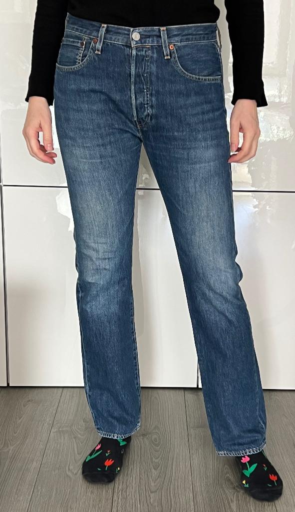 Levi's 501 Original  Premium Denim  W32 L32  Made in Europe, W32 (confectie 46) of kleiner, Zo goed als nieuw, Levi’s, Verzenden