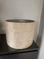 Prachtige goudkleurige lampenkap, Ophalen of Verzenden, Zo goed als nieuw, Rond