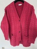 Rood kabelvest, Ophalen of Verzenden, Maat 36 (S), Gedragen, Rood