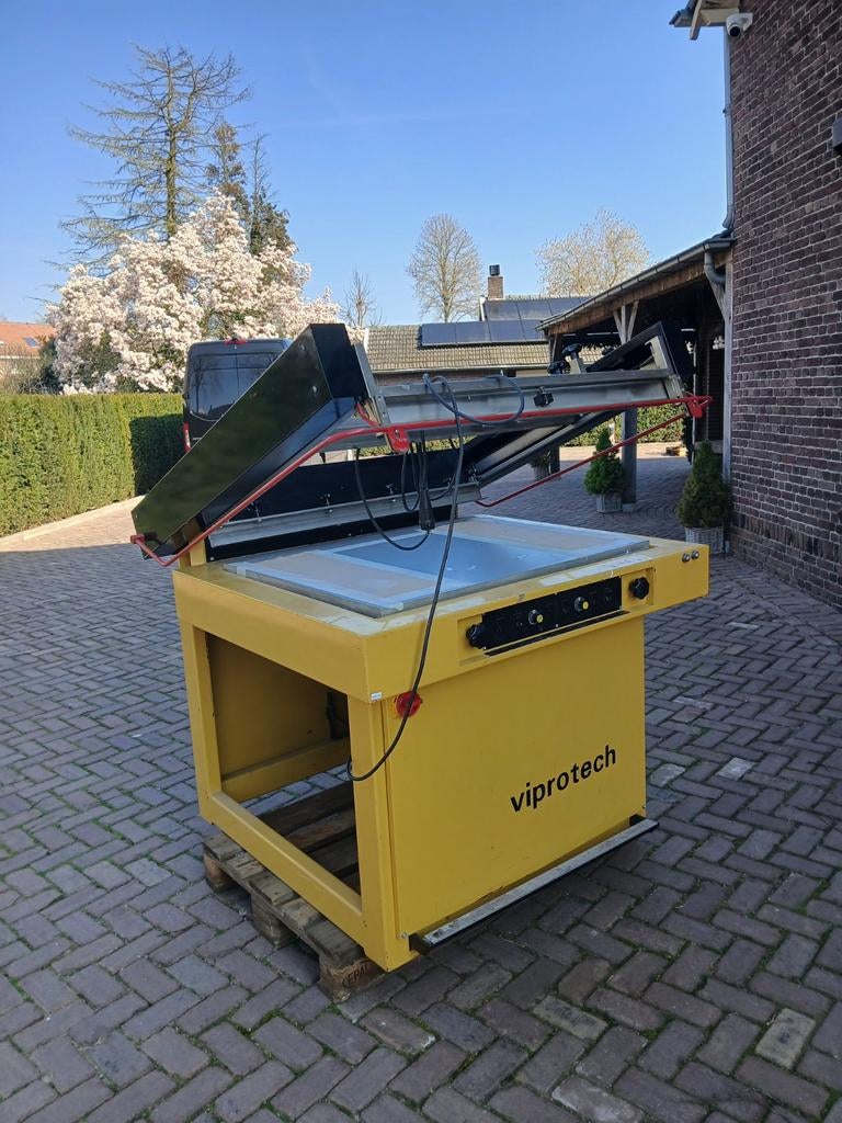 Viprotech 50x70 printing machine zeefdruk, Doe-het-zelf en Verbouw, Ophalen of Verzenden