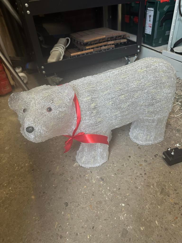 Ijsbeer met Led verlichting., Ophalen