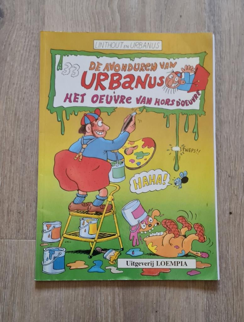 Urbanus stripboek - Het Oeuvre van Hors d'Oeuvre, Eén stripboek, Ophalen of Verzenden, Gelezen, Urbanus, Linthout