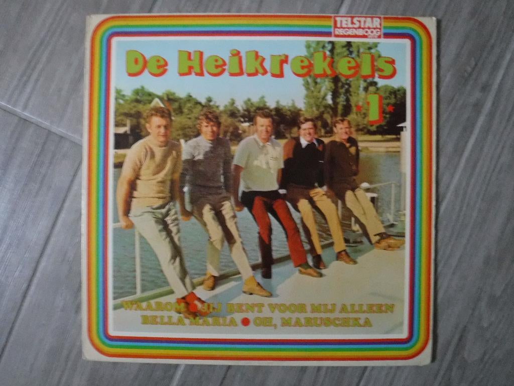 De  Heikrekels  LP  ( Telstar Regenboog Serie), Ophalen of Verzenden, Zo goed als nieuw, 12 inch, Levenslied of Smartlap