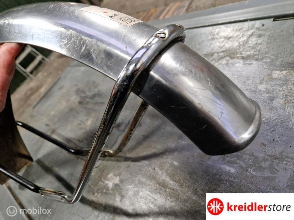 Kreidler voorspatbord RVS origineel model 1973-1982 deukvrij, Gebruikt, Kreidler, Ophalen of Verzenden, Kreidler