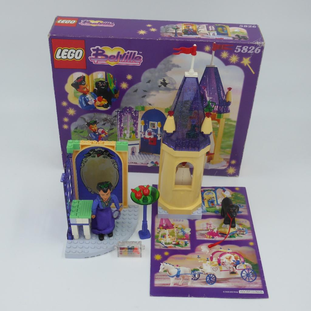 Lego Belville 5826 The Queen's Room Compleet met Doos Instr, Overige thema's, Lego, Ophalen of Verzenden, Zo goed als nieuw